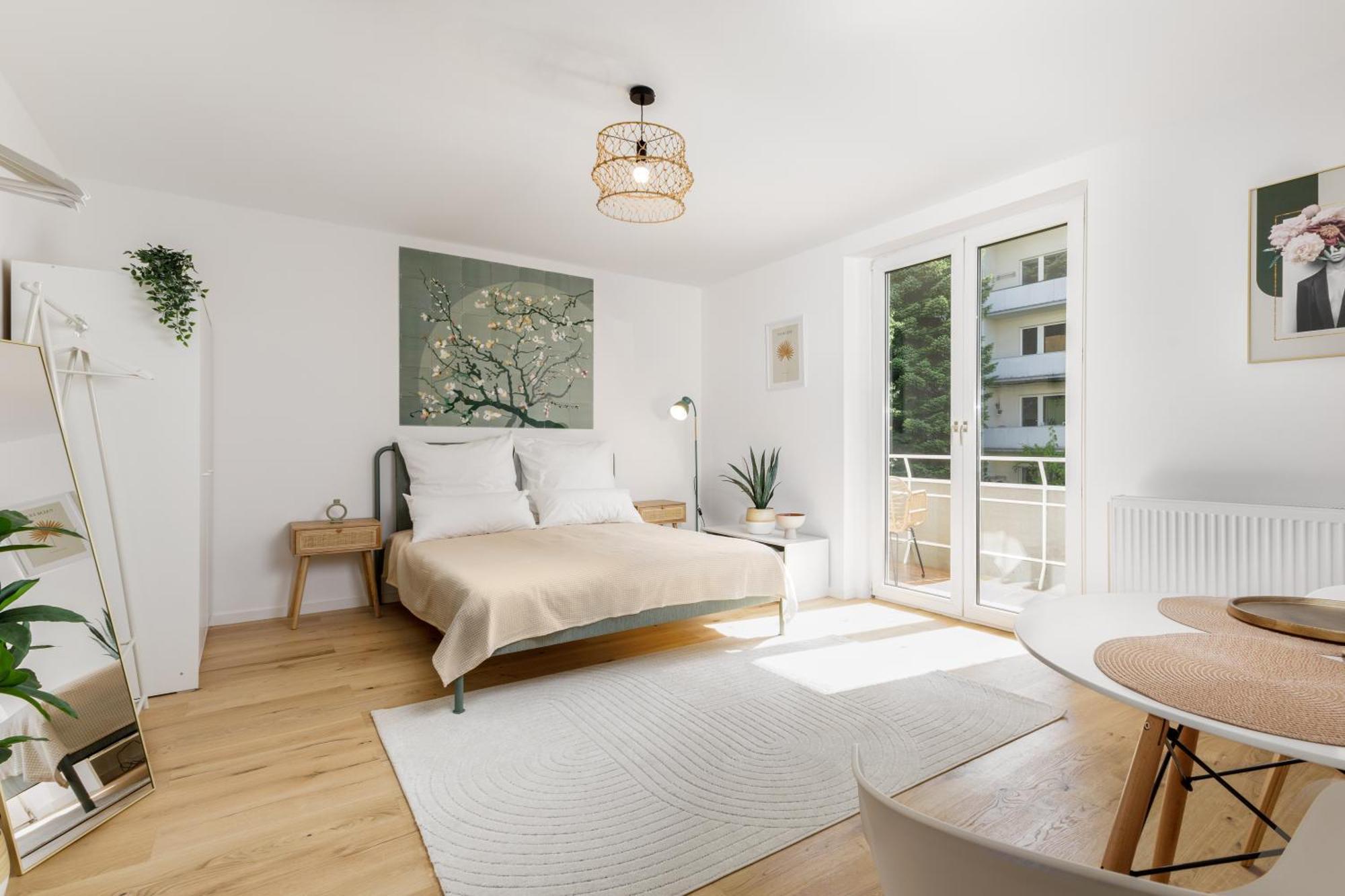 Design-Apartment In Linz Mit Netflix & Balkon Exterior foto